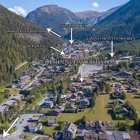 公寓 Amethystes E1 In Out - Happy 霞慕尼